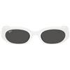 Ray-Ban Occhiali da Sole RB4441D 677287 Bianco/Grigio Scuro Unisex