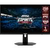 MSI G244F E2 Monitor Gaming 23.8" Full HD IPS 180Hz 1ms Nero Senza Cornice