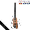 Tuono Donner HUSH-X Chitarra elettrica senza testa da viaggio compatta leggera natu...