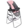 Bayer CHIC 2000 655 15 - Seggiolone per Bambole, 3-8 anni, Colore: Grigio e Rosa