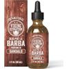 Viking Revolution - Olio Barba Uomo - Oli di Argan & Jojoba Naturali - Ammorbidisce, Liscio & Rafforza la Crescita della Barba - Profumo Legno Di Sandalo Naturale Olio de Barba - 30 ml