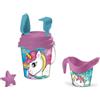 Mondo Toys Unicorn Bucket Set, Set Mare Renew Toys con Secchiello, Paletta, Rastrello, Setaccio, Formina, Annaffiatoio Inclusi, 28534