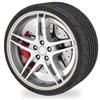OCC MOTOR SPORT Protezione Cerchioni Auto, in Lega Bianco 6 metri