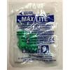 Max Titanium Howard Leight Max Lite, 25 paia, Verde, SNR 34 db, PROTEZIONE orecchie, tappi per le orecchie