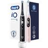 Oral-B Electric toothbrush iO6 Series Duo Pack Black/Pink Sand Extra Handle 2 pz