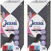 Generisch Jessa - Salvaslip con perizoma e perizoma flessibili, 2 x 28 pezzi + adesivi Purlife