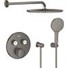 Grohe Set soffione doccia con braccio Grohe Rainshower 26066AL0, rubinetto per vasca e doccia Grohe Grohtherm SmartControl 29119AL0, 26574AL0, 27057AL0, 27074AL0, 28362A01