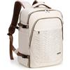 Lekespring Zaino da Viaggio Aereo Bagaglio a Mano 35L,Zaino Uomo Donna con Organizer Valigie 6 Pezzi Set, Borse da Cabina per Easyjet 45x36x20, Zaini Porta PC per Scuola Casual Lavoro Ufficio,Grigio