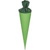 Baier & Schneider Heyda 204870054 - Confezione con piano in feltro, altezza 70 cm, diametro 19 cm, Karton, 380 g/m², colore: Verde