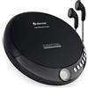 Denver Discman Denver DM-24. Lettore CD portatile. Compatibile con CD, CD-R e CD/RW. Cuffie incluse