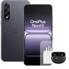OnePlus Smartphone Nord 5 8 GB RAM 256 GB Storage Display AMOLED 6,83 Pollici 144 Hz, Snapdragon 8s Gen 3, Doppia fotocamera 50 MP, Batteria 5200 mAh, con caricabatterie 80W e Nord Buds 3 Pro, Grigio