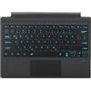 Seagtigau Tastiera per Microsoft Surface Pro 7+ / Pro 7 / Pro 6 / Pro 5 / Pro 4 / Pro 3 12.3 pollici, Bluetooth Type Cover con Trackpad, QWERTZ Tedesco Layout (Nero)