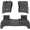 3W Tappetini Compatibile con Land Rover Defender 110 5 Seats L663 2020-2025 2026, Tappetino Antiscivolo per Impermeabili a Copertura Completa Set, Tappeti Auto in TPE