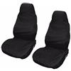 Plipdhy 2 Pezzi Coprisedile Universale Auto Anteriore Impermeabile,Coprisedile per Auto Universale,Coprisedile Antisudore e Impermeabile,Protezione Sedili Auto per Sportivo,Bambini,Cane,Animale