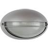 Plafoniera E27 IP54 Grigia 214x142mm mod. Palpebra Colore Grigio