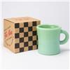 Fire King HERITAGE Fire-King Tazza Extra Pesante 220ml Giadeite MILA GLASS MADE IN JAPA...