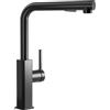 CECIPA Rubinetto Lavello Cucina Nero Doccetta Estraibile, Miscelatore Cucina con Doccetta a 2 Getti, Rubinetto Cucina Girevole 360°, Rubinetti Cucina Acciaio Inox, Rubinetti Adornare, Fontana Cucina