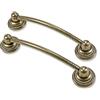 Mprofi MT® 2 Pezzi | Maniglie per Mobili Cucina | 96 mm | Maniglie per Cassetti, Ante, Armadi e Pensili | Design Moderno Effetto Oro Vecchio, per Cucina, Bagno e Camera