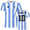 Soul up Maglia Calcio Diego Armando Maradona. Replica Ufficiale. Maglietta Calcio Argentina per Bambino 10 Anni