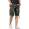 YOUCAI Pantaloncini Cargo Militari Casual da Uomo Shorts Cargo Pantaloni Bermuda Short Camouflage Pantaloni Corti Basic Shorts con Tasche Laterali,Army Green,44