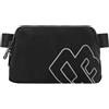 DOBALY bum bag da uomo e da donna, borsa crossbody regolabile, zaino da petto, borsa da cintura da 1 litro, marsupio sportivo, marsupio da corsa per il fitness, l'escursionismo e i viaggi, nero
