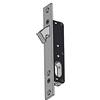 Omec Art. 356 SERRATURA PER MONTANTI Gancio 1 mandata Frontale Inox Cilindro ovale non incluso