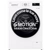 LG ELECTRONICS LAVATRICE CARICA FRONTALE 8KG 1400G A INV OBLO NERO VAP WIFI F4NX1008NW