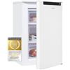 Exquisit Congelatore GS81-040D, bianco, con piedistallo, volume 87 l, bianco, congelatore, blocco porta intercambiabile