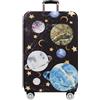 MosaiRudo Copertura elastica per valigie spessa adatta per valigie da 45-81 cm, accessori da viaggio, Stella., M, Per valigia