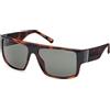 GUESS Men GU0016552N59 Sunglass, Occhiali Uomo, Avana Scuro, 59