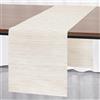 Myir JUN Runner da Tavola Moderno PVC Termoisolante Lavabile di Alta qualità per la Decorazione di Tavoli Feste Festival Matrimoni 30 x 140 cm (Beige)