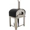 Seven Italy Eros Antracite - Forno a gas da esterno con carrello