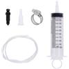 BOXOB 5pz Kit Spurgo Freni Moto, Universale Strumento Spurgo Freni Frizioni Idrauliche a Disco Estrattore Liquido Brake Siringa 100ml Tubo 50cm per Manutenzione Riparazione Sistemi Moto Quad