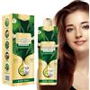Generisch Bubble Plant Shampoo tintura per capelli, 200 ml, Instant Tintura per capelli, Plant Bubble Hair Dye, Shampoo per la casa, facile da lavare, crema per capelli per uomo e donna