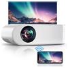YABER Proiettore WiFi, 5800 Lumens Mini Videoproiettore Portatile 1080P Full HD[Schermo proiezione incluso]Mini Proiettore Wireless Home cinema Portatile