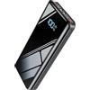 debopo Power Bank 20000mAh, Caricatore Portatile USB C 20W SCP 22.5W Ricarica Rapida Funzione, Design Sottile Potente Powerbank con Torcia e LED Display per Smartphone, Tablet, All'aperto Campeggio
