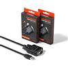 DriverGenius SerialPulseX | Adattatore USB a Seriale/RS232 con 9 x LEDs (Segnali RS232 Pin Completo) - Strumento Affidabile per PLC - Windows 11, macOS, Linux【2 Pz/Conf. USB232A-E-A】