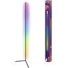 OSRAM Smart WIFI Matter FLOOR CORNER SLIM WITH REMOTE CONTROL Black 2000 mm RGB + TW