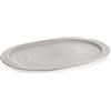 Guzzini - Tierra, Vassoio M in Plastica Riciclata - Grigio Tortora, 39 x 26,5 x h 2 cm - 197400158
