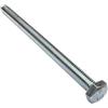 AERZETIX - Set di 50 Bulloni M6x90 - Testa esagonale - Ø6x90mm - DIN 933 - Classe 8.8 - Acciaio zincato - Fai da te - Strumento di montaggio/Ferramenta - C47346