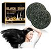 Tkekruh 2PC Sapone Grigio Lucido 50g, Barra Shampoo per Scurire i Capelli, Nutrire le Radici dei Capelli, Restore Natural Hair Color, Favorisce la Crescita dei Capelli, Repairing