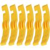 SG Store 6 Pezzi Di Leva Per Pneumatici In Nylon Per Bici Con Gancio Per Raggi Da 10 Cm Per Mountain Bike E Bici Da Strada