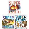 DK UK Ltd The Super Encyclopedia Collection By DK 3 Books Set (Nature, Earth & Dinosaur)