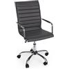 Bizzotto Poltrona ufficio c-br Perth grigio scuro