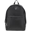 GUESS Milano Compact Backpack, Borsetta Uomo, Black/Green, Unica