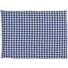 Giraffenland Cuscino con semi di grano 30 x 20 cm, blu e bianco a quadri - Utilizabile caldo & freddo -Cuscino con semi riscaldabile al forno o microonde - 30x20cm, Grano (frumento)