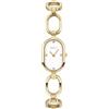 Breil, Collezione Shake Shake, Orologio Donna in Acciaio IP Gold, Cassa Ovale, Bracciale Sottile e Leggero, Quadrante Minimal, Chiusura a Gioielleria, Resistente all'Acqua, Lunghezza 18.5 cm, Gold