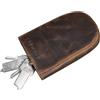 STILORD 'Monty' Borsa Portachiavi Pelle Astuccio Chiave per Uomo Donna Vintage Borsellino Chiavi Auto Casa Custodia Cuoio Genuino, Colore:sesto - cognac