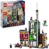 LEGO ǀ Marvel Spider-Man Contro Oscorp - Giocattolo Interattivo con Moto, 8 Minifigure tra cui Miles Morales e Green Goblin - Regalo da Collezione da Supereroi per Bambini e Fan da 10 Anni - 76324