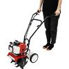 DaiJiubu Zappa da giardino a benzina, autopropulsore, mini coltivatore, fresa da giardino, zappa singilindro, tritarda per semi, tosaerba, coltivazione del terreno, 52 Cc, 2 tempi, 1900 W